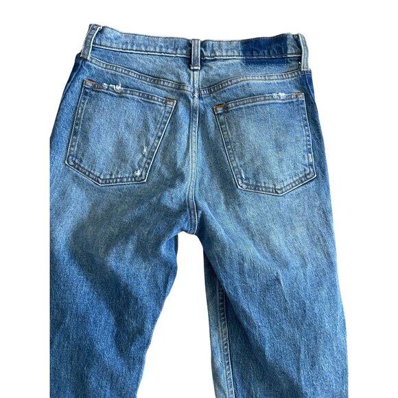 ABERCROMBIE & FITCH The High Rise Mom Crop Jeans Size 26/ 2 S - Picture 7 of 7